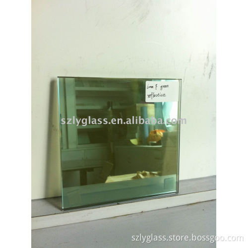 F-Green Solar heat reflective tempered Coated Glass
